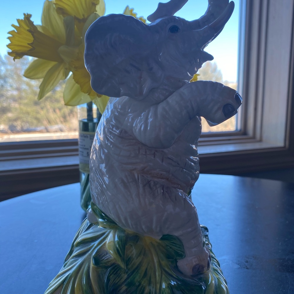 Fitz and Floyd Ceramic Elephant